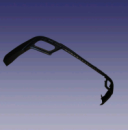 Задний бампер нижняя часть t18fl3 602002411AA