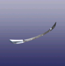 Бампер пер (накладка нижняя) 602000114AABSR