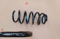 Пружина передняя 2905107BKZ16A