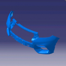 Верхняя часть переднего бампера m32t 602000120AADQJ