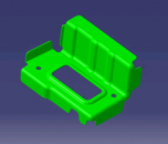 Кронштейн крепления радиатора перед.левый T15-8400351-DY