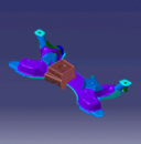 Подрамник металл 205000078AA