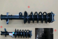 Стойка амортизационная передняя левая в сборе 2905100BKZ16A  