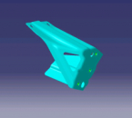 Крепление крыла переднего правого 501000630AADYJ