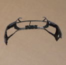 Передний бампер верхняя часть ку