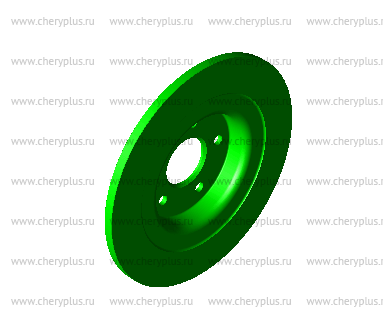 Диск тормозной задний 3504300U7300