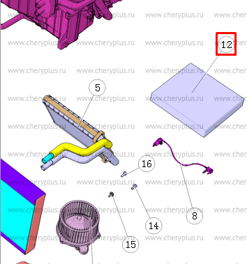 Фильтр салона S111F280103-1703