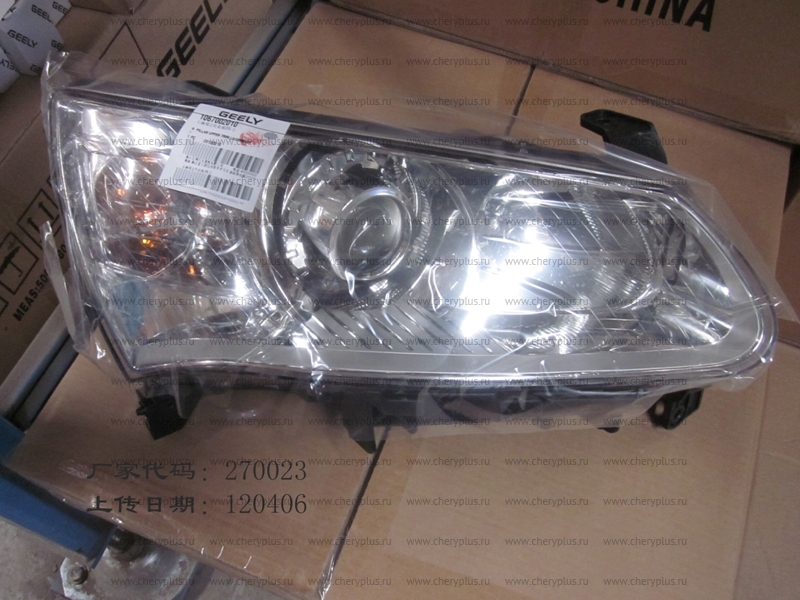 ФАРА ПЕРЕДНЯЯ ПРАВАЯ GL EMGRAND (hatchback) (неоригинал) 1067002010