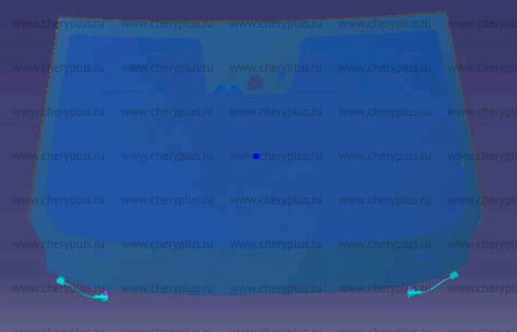 Стекло лобовое t1c 555000330AA
