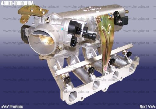 Inlet manifold with throttle body and fuel rail assy 480ED-1008001DA Inlet manifold with throttle body and fuel rail assy 480ED-1008001DA
