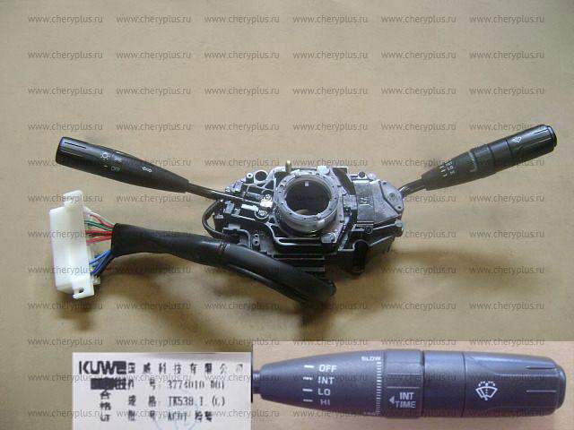 КОМПЛЕКТ ПОДРУЛЕВЫХ ПЕРЕКЛЮЧАТЕЛЕЙ DEER - 11-3774060 (неоригинал) 3774010-D01