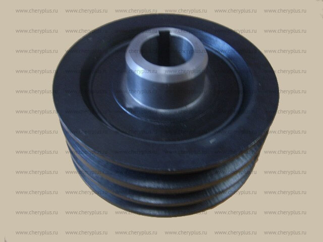 ШКИВ КОЛЕНВАЛА GW HOVER H1, WINGLE 2.8TC дизель (КЛИНОВОЙ РЕМЕНЬ) (неоригинал) 1005013-E06