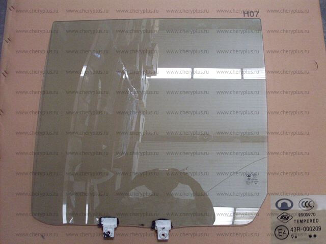 СТЕКЛО ЗАДНЕЙ ЛЕВОЙ ДВЕРИ ОПУСКНОЕ GW HOVER H1, H3, H5