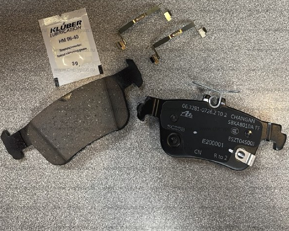 Колодки тормозные зад правые CS55 PLUS new/ UNI-T Оригинал