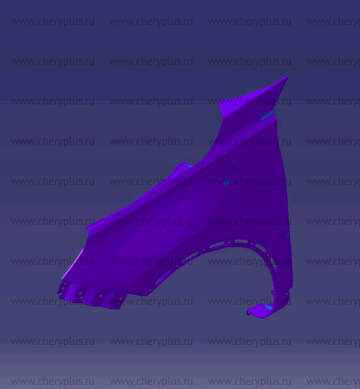 Крыло переднее левое t1emy/t1e 553000456AADYJ