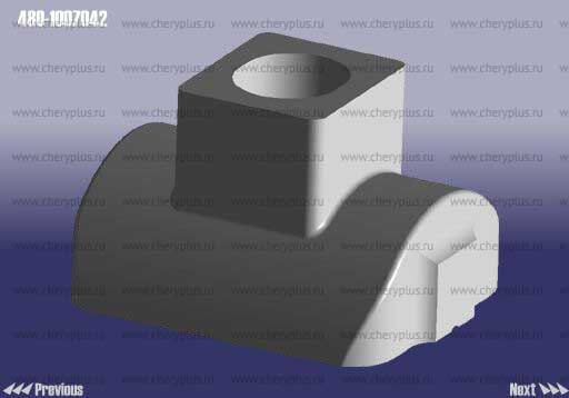 Седло коромысла рокера 480-1007042 Седло коромысла рокера 480-1007042