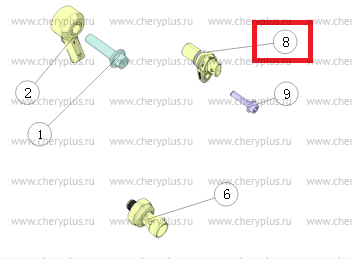 Датчик положения коленвала NE14T002-0070 Датчик положения коленвала NE14T002-0070