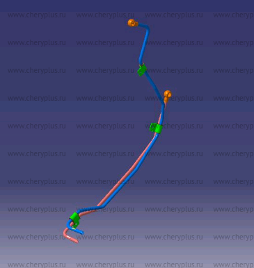 Трубки охлаждения cvt T15-1503030