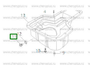 ПРОБКА СЛИВНАЯ МАСЛЯНОГО КАРТЕРА LF SOLANO, BREEZ, SMILY ПРОБКА СЛИВНАЯ МАСЛЯНОГО КАРТЕРА LF SOLANO, BREEZ, SMILY