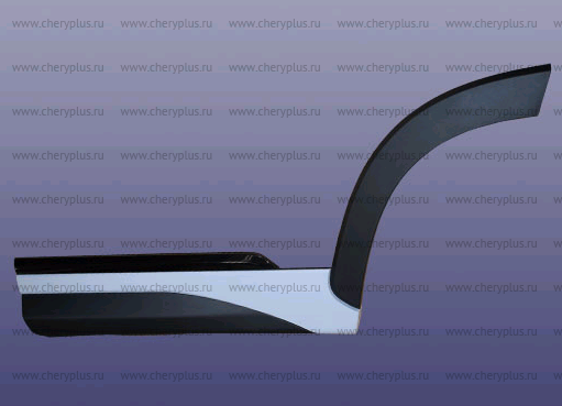 Молдинг задней левой двери пласт. t1c 609000294AADQJ