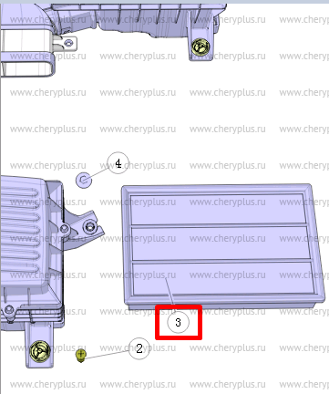 Фильтр воздушный UNI-T / UNI-S /CS55 Plus II 1,5 (Нидерланды) Аналог