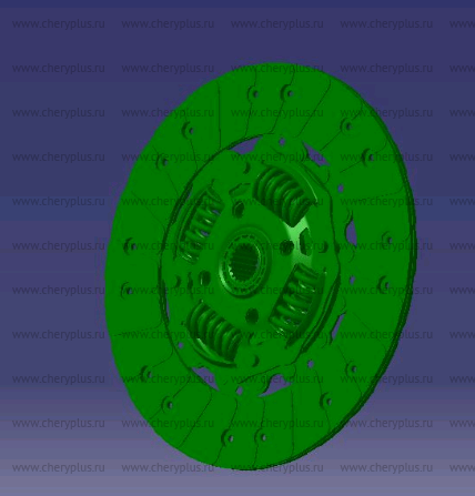 Диск сцепления t15/j68/t18/t1a/t1e T15-1601030