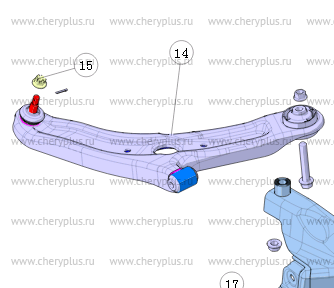 Рычаг передний правый CS35 Plus NEW