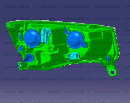 Фара лев J69-4421010