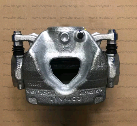 СУППОРТ ТОРМОЗНОЙ ПЕРЕДНИЙ ЛЕВЫЙ В СБОРЕ С КОЛОДКАМИ 6608150144