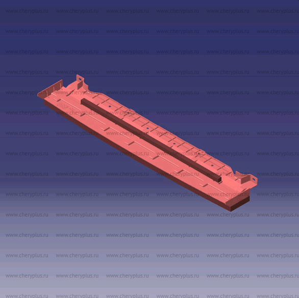 Нижний дефлектор радиатора пласт. t1a/t1e/t1c 302000389AA