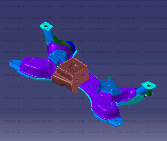 Подрамник передний T11-2810010CA