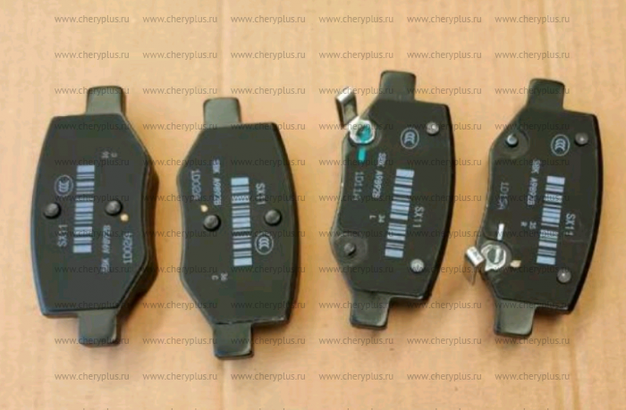 КОЛОДКА ТОРМОЗНАЯ ЗАДНЯЯ (КОМПЛЕКТ) GL COOLRAY (неоригинал) 4050043100