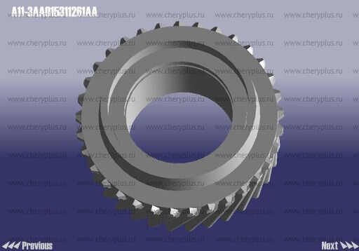 Gear - dooriven 2nd A11-3AA015311261AA Gear - dooriven 2nd A11-3AA015311261AA