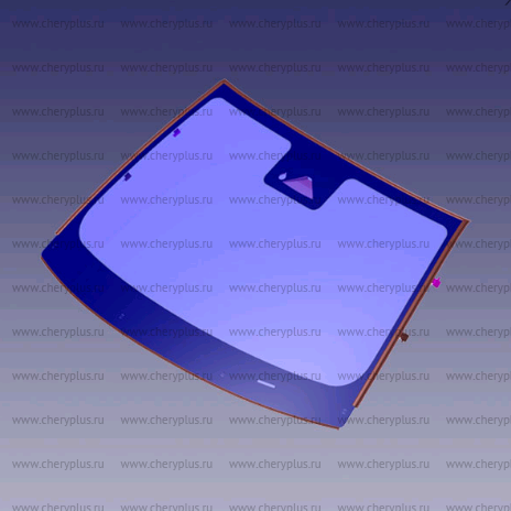 Стекло лобовое t19c with wem bracket 555000475AA