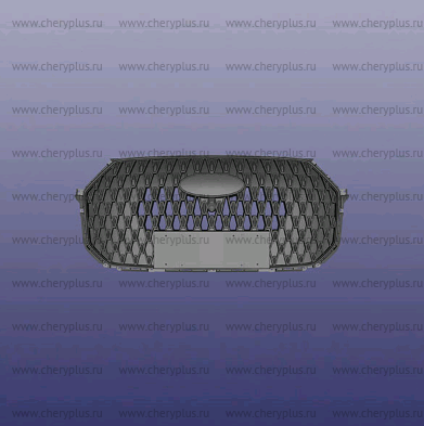 Решётка радиатора chery 7l без отверстия для камеры t1e 602007480AA