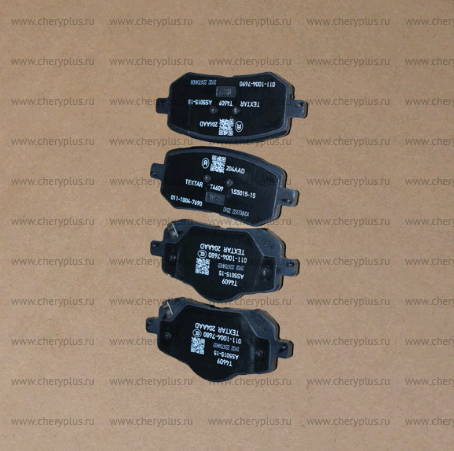 Колодки тормозные передние m1e M1E-3501080 (LAJ) Аналог