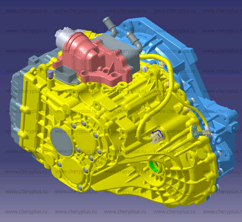 Акпп dct (7-ступенчатый робот в сборе) m36t/m32t 121000019AA