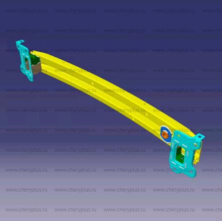 Усилитель переднего бампера t1e 501001677AADYJ