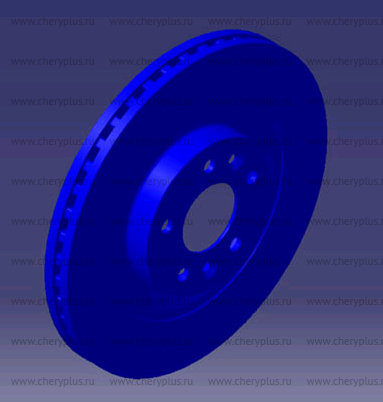 Диск тормозной пер 204000354AA