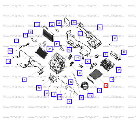 Фильтр салона TANK 500 / HAVAL H5 (уголь) Аналог