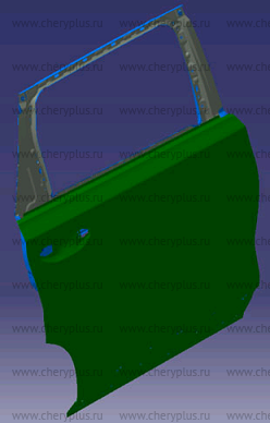 Дверь задняя правая m36t 509001142AADYJ Дверь задняя правая m36t 509001142AADYJ