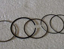 Кольца поршневые (0,00) (на 1 поршень) E020110010
