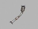 Глушитель труба приемная ( с катализатором) (цс) T11-1205220HA