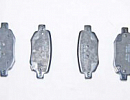 Колодки тормозные задние Chery M11,S18 , A21,Tiggo FL, Lifan X60 Аналог